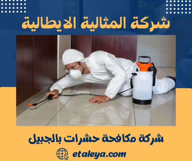 شركة مكافحة حشرات بالجبيل
