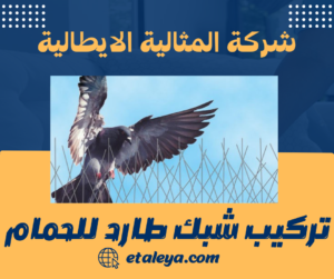 تركيب شبك طارد للحمام