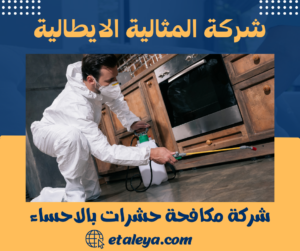 شركة مكافحة حشرات بالاحساء